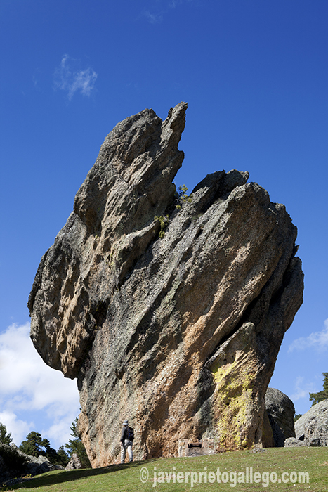 Formaciones rocosas en el paraje de Castroviejo. Duruelo de la Sierra. Picos de Urbión. Burgos. Castilla y León. España. © Javier Prieto Gallego.