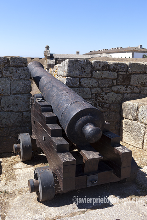 Cañones en las murallas de la fortificación de Almeida. Región de Beira. Portugal. © Javier Prieto Gallego