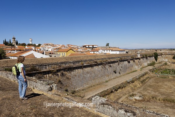 Trazado de las murallas de la fortificación de Almeida. Región de Beira. Portugal. © Javier Prieto Gallego