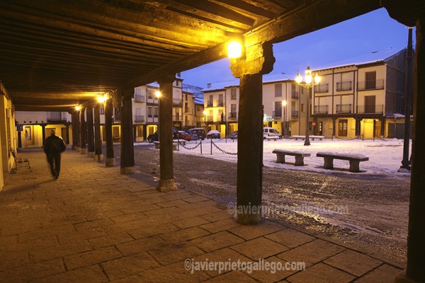Plaza Mayor de Berlanga de Duero. Soria. Castilla y León. España. © Javier Prieto Gallego;