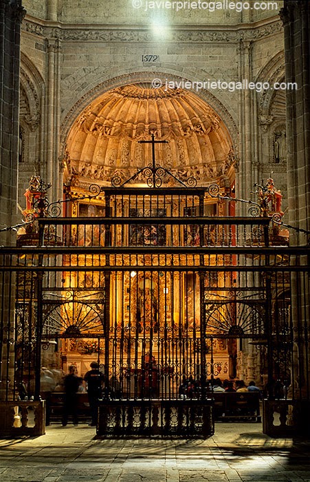 Iglesia de la iglesia del monasterio de La Vid. Burgos. Castilla y León. España. © Javier Prieto Gallego