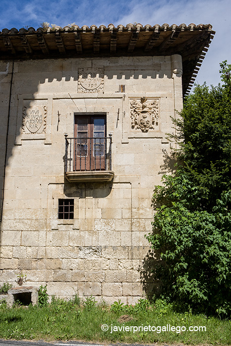 Casa del insquisdor Zaldivar (1590). Valpuesta. Burgos. Castilla y León. España. © Javier Prieto Gallego