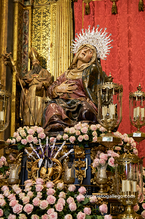 Nuestra Señora de las Angustias (Juan de Juni, posterior a 1561). Iglesia de Las Angustia. Valladolid. Castilla y León. España. © Javier Prieto Gallego
